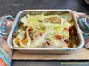 Kartoffelterrine mit Paprika