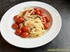 Spaghetti mit Kirschtomaten und Kapern